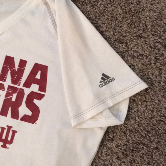Women’s Adidas Indiana Hoosier Shirt - Picture 2 of 4